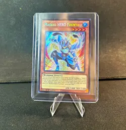 Yu-Gi-Oh! Masked HERO Fountain BLGG-EN029 1st Ed Secret Rare Holo EN - Image 1