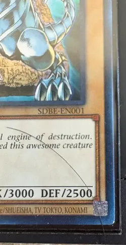 Yu-Gi-Oh Blue-Eyes White Dragon Ultra Rare Holo SDBE-EN001 - Image 3