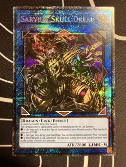 Saryuja Skull Dread (STARLIGHT RARE) RA05-EN053 (NM) 1st Edition Yu-Gi-Oh! - Image 1