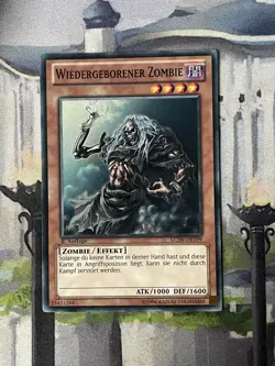 Yugioh LCJW-DE199 Wiedergeborener Zombie - 1. Auflage - Image 1