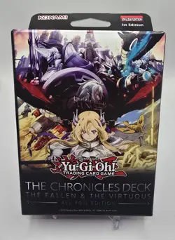 YUGIOH THE CHRONICLES DECK THE FALLEN and THE VIRTUOUS English Version Sealed - Image 1