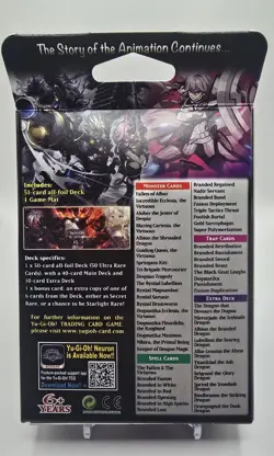 YUGIOH THE CHRONICLES DECK THE FALLEN and THE VIRTUOUS English Version Sealed - Image 2