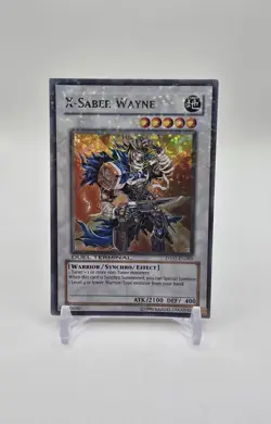 Yu-Gi-Oh! X-Saber Wayne DT01-EN089 Duel Terminal Ultra Rare LP - Image 1