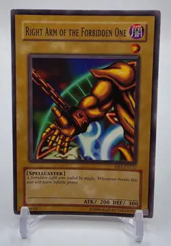 Yu-Gi-Oh! TCG Right Arm of the Forbidden One DB1-EN137 Common English - Image 1