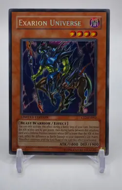 Exarion Universe CT2-EN002 Secret Rare 2005 Collectors Tin Yu-Gi-Oh Limited MP - Image 1
