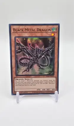Yugioh Black Metal Dragon RA04-EN016 1st Edition Secret Rare LP - Image 3