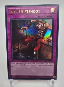 Trap Dustshoot 1st Edition Ultra Rare RA05-EN077 Yu-Gi-Oh! - Image 1