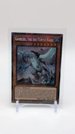 Yu-Gi-Oh! TCG Gameciel, the Sea Turtle Kaiju MP25-EN028 Starlight Rare 1st Ed NM - Image 1