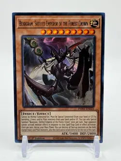 Yugioh PHHY-EN021 - Beargram, Shelled Emperor of the Forest Crown - Ultra Rare - Image 1