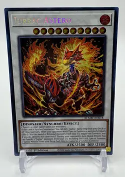 Jurrac Astero BLMM-EN018 Monster Mayhem Yu-Gi-Oh First Edition LP - Image 1