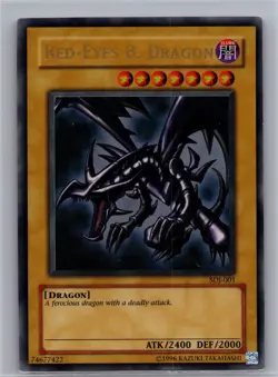 Red-Eyes B. Dragon SDJ-001 Ultra Rare Unlimited NM - Image 1