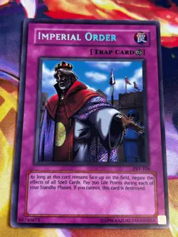 Imperial Order Unlimited Secret Rare Pharaoh's Servant PSV-104 NM - Image 1