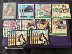 One Piece Mihawk Core Deck OP17 Format Ready 33 Card Op14-020 op12-034 op14-033 - Image 1
