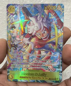 Gear 5 Monkey D. Luffy Alternate Art (EB04-061) SEC ⭐ Foil NM - Image 1