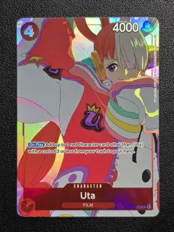 Uta (Gift Collection 2023) OP01-005 Foil One Piece Promo Card NM - Image 1