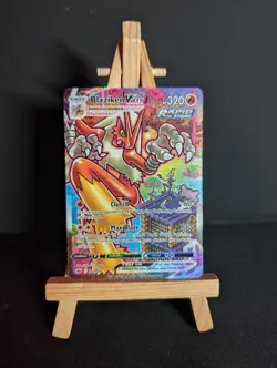Pokemon TCG Blaziken VMAX Alternate Art Chilling Reign Card 201/198 - Image 1