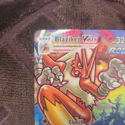 Pokemon Blaziken VMAX 201/198 Alt Art Chilling Reign NM - Image 5