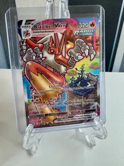 Pokemon TCG Chilling Reign Blaziken VMAX Alternate Art Card 201/198 - Image 1