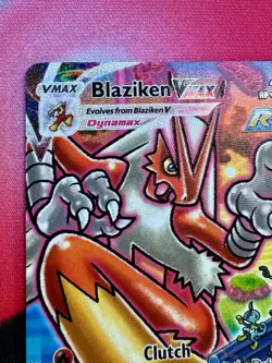 Pokemon TCG Chilling Reign Blaziken VMAX Alternate Art Card 201/198 - Image 3