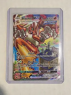 Blaziken VMAX 201/198 Alternate Art Chilling Reign Pokemon NM - Image 1