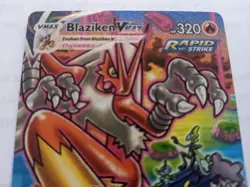 Blaziken VMAX 201/198 Secret Rare Rainbow Pokemon Card Chilling Reign NM - Image 3
