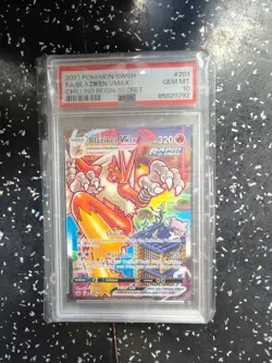 PSA 10 Blaziken VMAX 201/198 Chilling Reign Alt Art Pokemon - Image 1