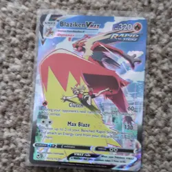 Blaziken VMAX 201/198 Chilling Reign Secret Rare Full Art Holo Rapid Strike EN - Image 1