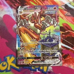 Pokemon TCG Blaziken VMAX (Chilling Reign) Secret Rare 201/198 Alt Art - Image 1