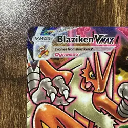 Pokemon TCG Chilling Reign Blaziken VMAX Alternate Art Card 201/198 Rare - Image 4