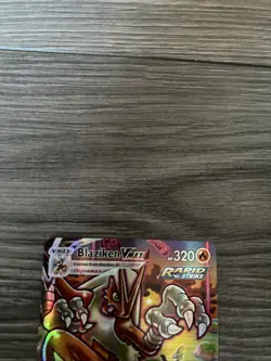 Pokemon TCG Blaziken VMAX Chilling Reign Secret Rare Card 201/198 Blaziken - Image 2