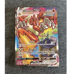 Pokemon Blaziken VMAX Secret Rare Full Art Chilling Reign 201/198 Holo English - Image 1