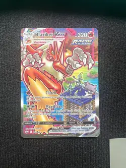 Pokemon Blaziken VMAX 201/198 Alt Art Chilling Reign NM - Image 1