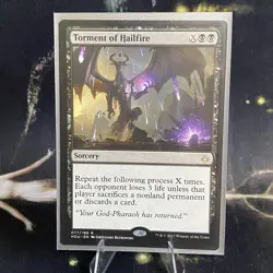 Torment of Hailfire - Hour of Devastation - Regular Card Near Mint Condition MTG - Image 3