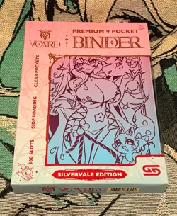 Silvervale VCARD Card Binder — NEW SEALED — GamerSupps VTuber TCG Silvervale - Image 1