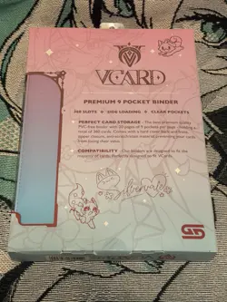 Silvervale VCARD Card Binder — NEW SEALED — GamerSupps VTuber TCG Silvervale - Image 2