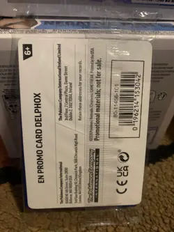 Pokemon Chaos Rising Best Buy Promo Card Stamped Sealed - Image 2