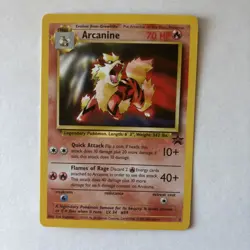 Pokemon Black Star Promo Card Arcanine 06/53 Wotc Promo Regular NM - Image 1