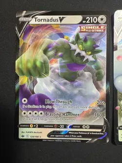 Pokemon Card Lot Togekiss Zoroark Tornadus V VV LO CR LP-NM 3 Cards - Image 2