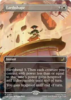 Earthshape Borderless Card from Magic the Gathering: The Last Airbender Eternal - Image 1
