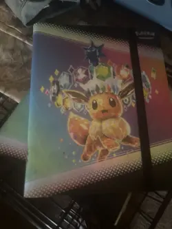 Pokemon - Prismatic Evolutions - Eevee Trading Card BINDER ONLY - Image 1