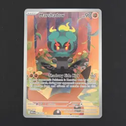 Pokemon TCG Card Marshadow 146/132 Mega Evolution Illustration Rare - LP - Image 1