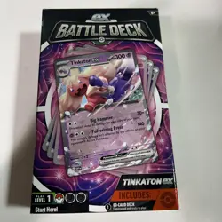 Pokemon Trading Card Game Ex Battle Deck Tinkaton - Image 1