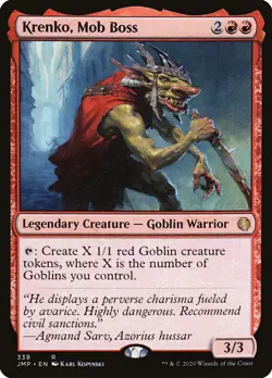 Krenko, Mob Boss JMP-339 NM EN MTG - Image 1