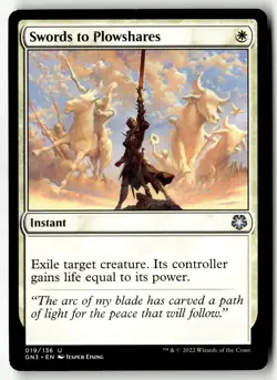 Swords to Plowshares 19 Magic Game Night: Free-For-All Magic: The Gathering NM - Image 1