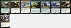 Gishath, Sun's Avatar DINOSAUR TRIBAL Magic MTG Custom Commander Deck - Image 5