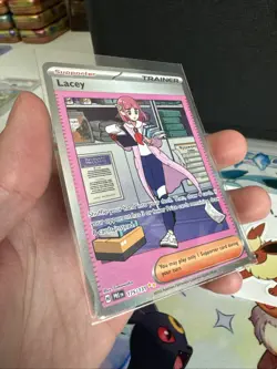 Pokemon TCG Scarlet & Violet Prismatic Evolutions Lacey 175/131 - Image 3