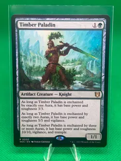 MTG - TIMBER PALADIN - Wilds of Eldraine Com (R) - Image 1