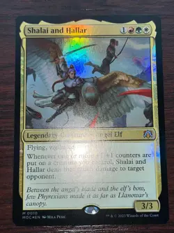 1x FOIL SHALAI AND HALLAR - Crimson Vow - MTG - Magic the Gathering - Image 1