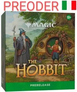 Magic The Hobbit Prerelease Pack Box Sealed Italiano ITA 6 Bustine Preorder - Image 1