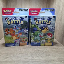 My First Battle 2x Boxes Bundle Pokemon TCG Two Different Arts Brand New Sealed - Image 1